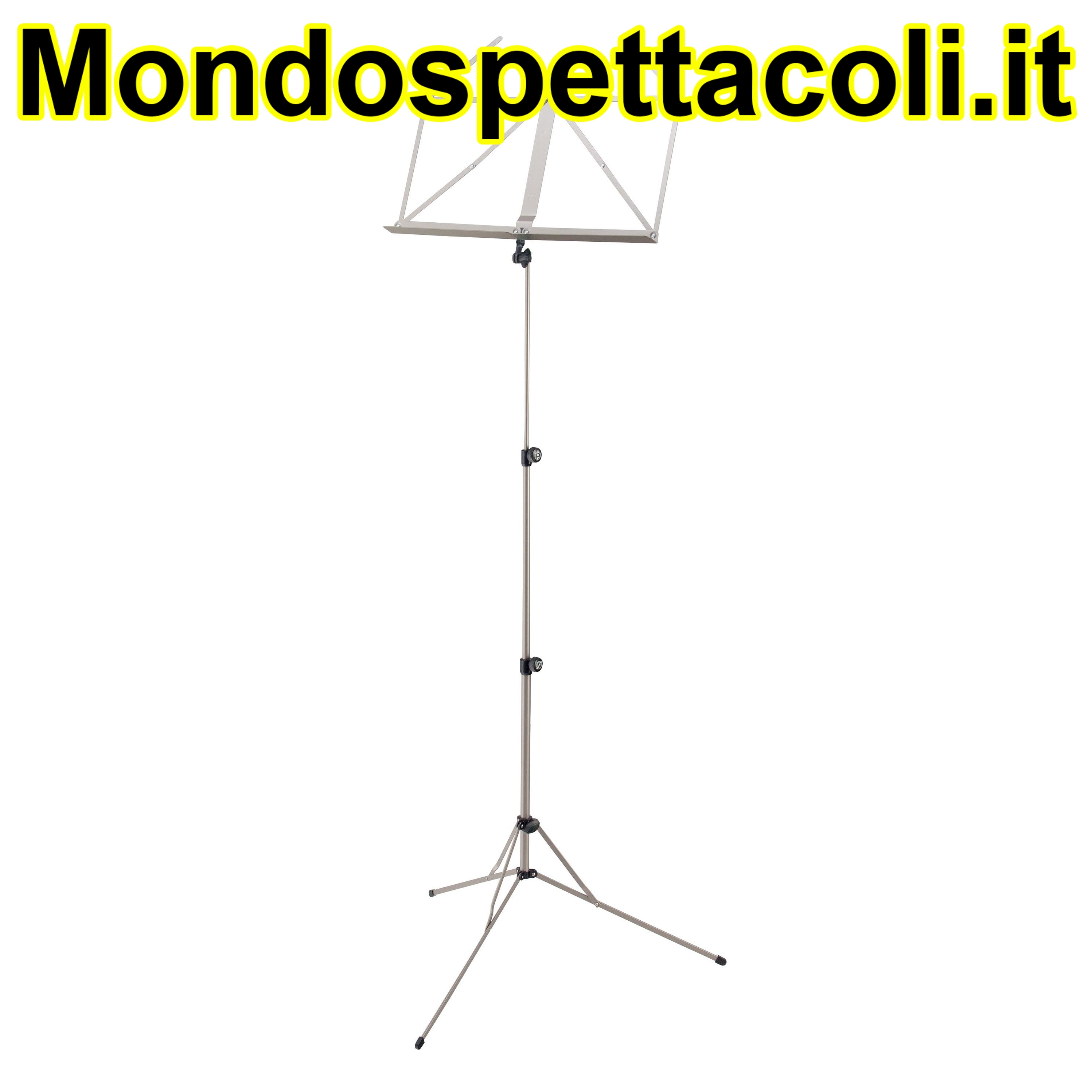 K&M nickel-colored Music stand 10100-013-11