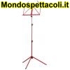 K&M red Music stand 10010-000-59