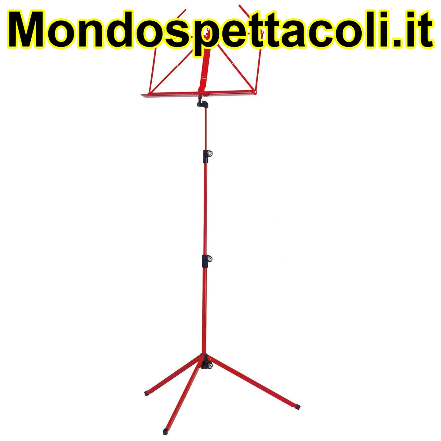 K&M red Music stand 10010-000-59