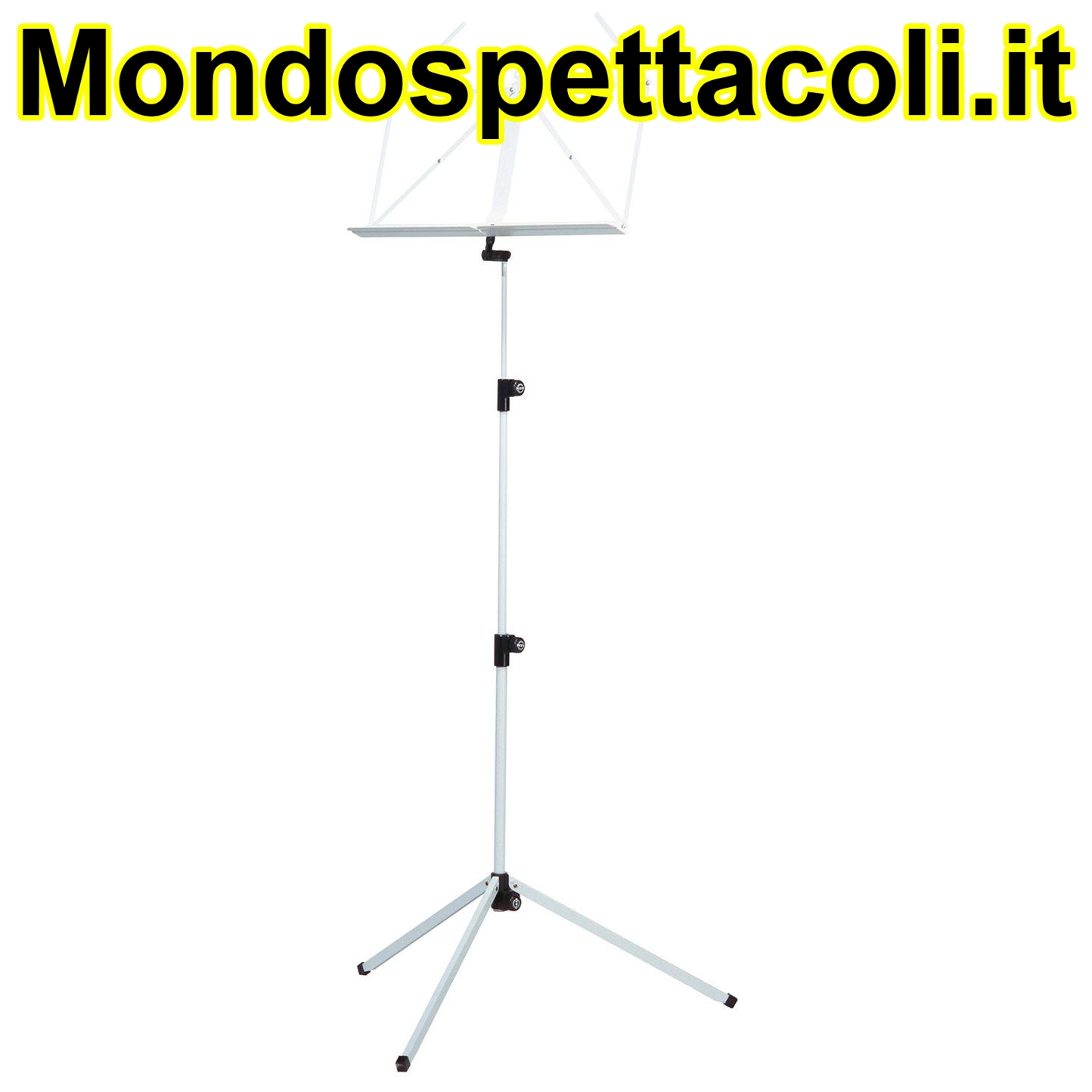 K&M white Music stand 10010-000-57