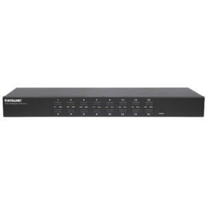 KVM Switch 16 porte combo USB + PS/2, OSD