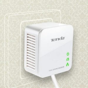 Kit 2 Mini Adattatori Powerline Ethernet 200 Mbps P200