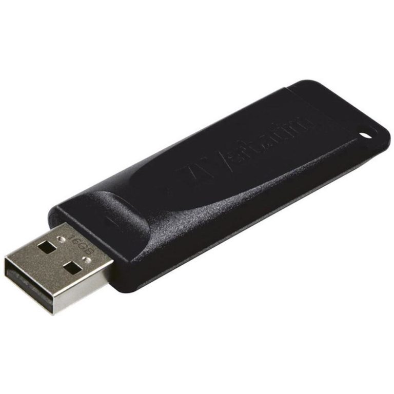 Memoria USB Verbatim 16GB Slider Nero