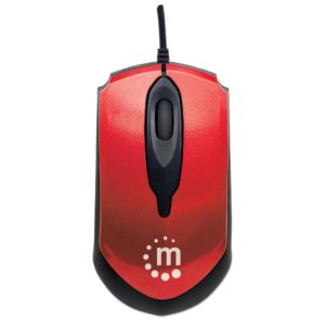 Mouse Ottico USB MO2 1000dpi Rosso