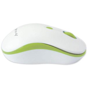 Mouse Wireless 2.4GHz 800-1600 dpi Bianco/Verde