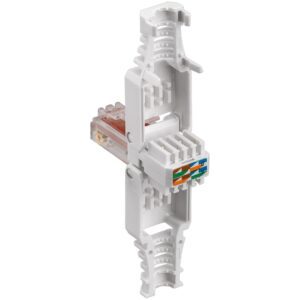 Plug Cat.6 RJ45 Tooless con Copriconnettore