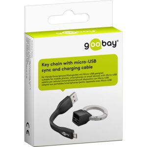 Portachiavi con Cavo Micro USB di Sincronizzazione e Ricarica