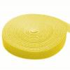 Rotolo di Velcro Fermacavi Lunghezza 4m Larghezza 16mm Giallo