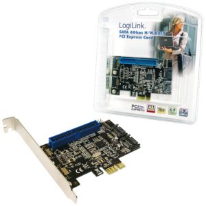 Scheda PCI Express SATA 6Gbps 2xSATA 1xATA