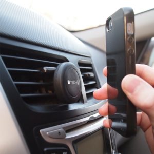 Supporto Magnetico da Auto per Smartphone e Tablet Nero