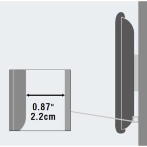 Supporto a Muro per TV LED LCD 40-65'' Ultra Slim Fisso