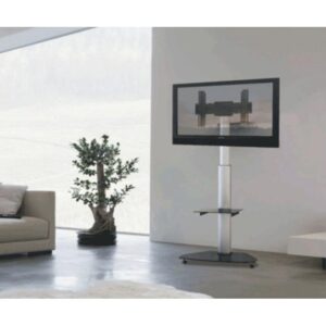 Supporto a Pavimento con Mensola Trolley TV LCD/LED/Plasma 37-70''
