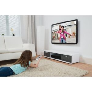 Supporto a muro per TV LED LCD 13''-30'' full motion Bianco