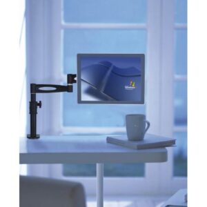 Supporto da scrivania per Monitor 13-27'' braccio lungo inclinabile