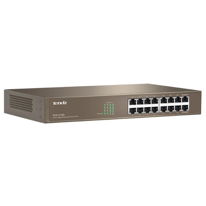 Switch 16 Porte 10/100/1000 Gigabit TEG1016D