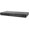 Switch 24 porte Web-Managed Gigabit Ethernet con 2 porte SFP