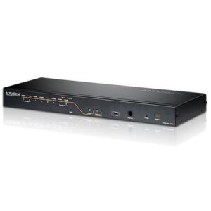 Switch KVM Cat5e/6 a 8 porte per 2 console, KH2508A