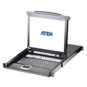 Switch KVM USB-PS2 VGA 16 Porte LCD 17'' e porta USB rack 19'', CL5716M