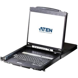 Switch KVM USB-PS2 VGA 8 porte LCD 19'' e porta USB Dual Rail, CL5808N