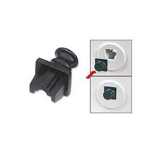 Tappi Parapolvere Prese RJ45, Bianco