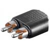 Adattatore Audio 2 RCA Maschio a 1 Audio 3.5mm Femmina