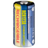 Batteria al Litio Ricaricabile CR123A 500 mAh