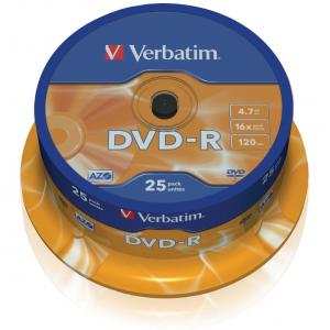 Campana 25 DVD-R Matt Silver 4.7GB