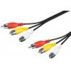 Cavo Audio Video 3 x RCA M/M 1,5mt