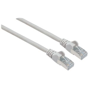 Cavo Patch Cat.7 Plug RJ45 6A S/FTP LSZH 10m Grigio