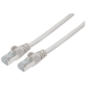 Cavo Patch Cat.7 Plug RJ45 6A S/FTP LSZH 10m Grigio