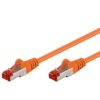 Cavo di rete Patch in CCA Schermato Cat. 6 Arancio F/UTP 0,5 m Bulk