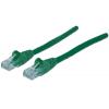 Cavo di rete Patch in Rame Cat. 6 Verde UTP 1 mt