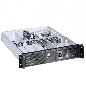 Chassis Industriale da Rack 19'' 2U Nero