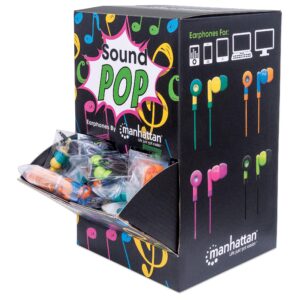 Espositore POP 40 Auricolari con Microfono Multicolor