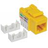 Frutto Keystone RJ45 Cat5e UTP Giallo