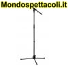 K&M black Microphone stand 27195-300-55