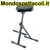 K&M black imitation leather Pneumatic stool 14047-000-55