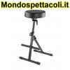 K&M black imitation leather Pneumatic stool 14061-000-55