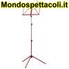 K&M red Music stand 10010-000-59