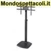 K&M structured black Screen/Monitor stand 26782-000-56