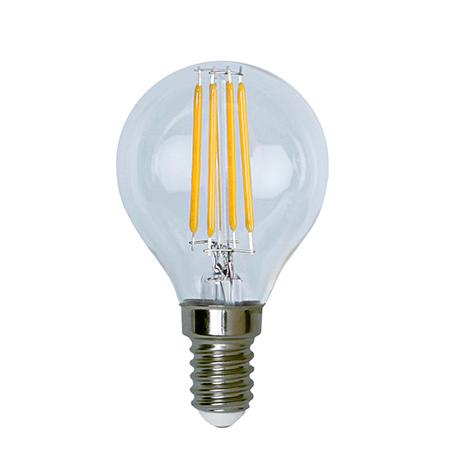 Lampada LED Globo E14 Bianco Caldo 3.2W Filamento Classe A++