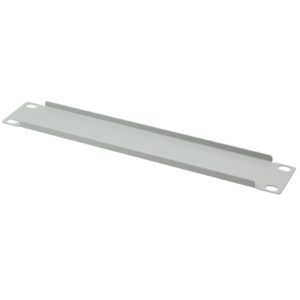 Pannello Cieco 1 HE per Armadio 10'' Grigio Chiaro