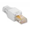 Plug Cat. 5/6 RJ45 Tooless con Copriconnettore