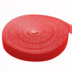 Rotolo di Velcro Fermacavi Lunghezza 4m Larghezza 16mm Rosso