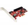 Scheda PCI Express 2xSATA + 1xATA133/IDE