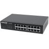 Switch Ethernet 16 Porte Gigabit da Rack 19''/Desktop Nero