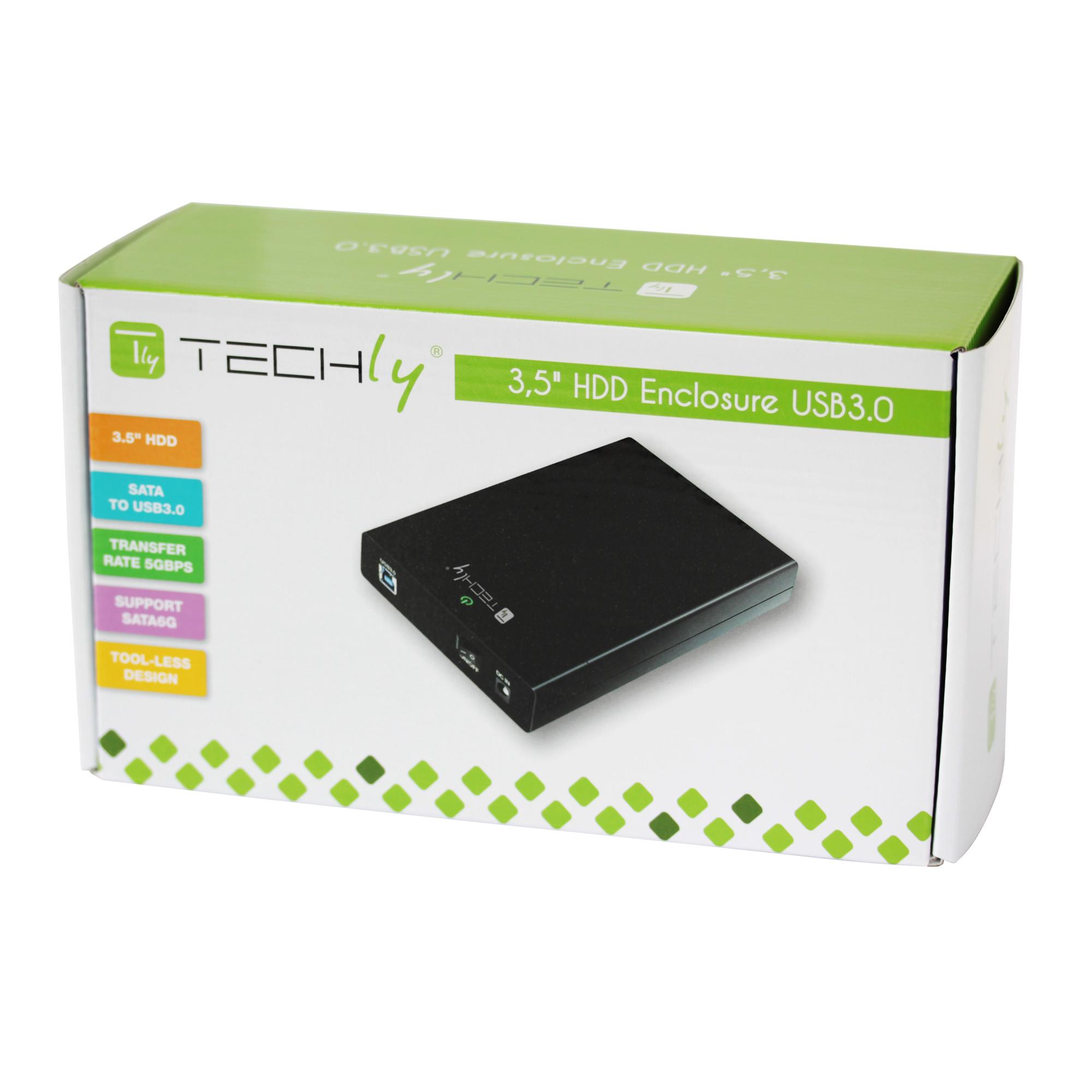 Box esterno HDD SATA 3.5'' USB 3.0