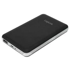 Carica Batterie Power Bank per Smartphone Tablet 8000mAh USB Nero