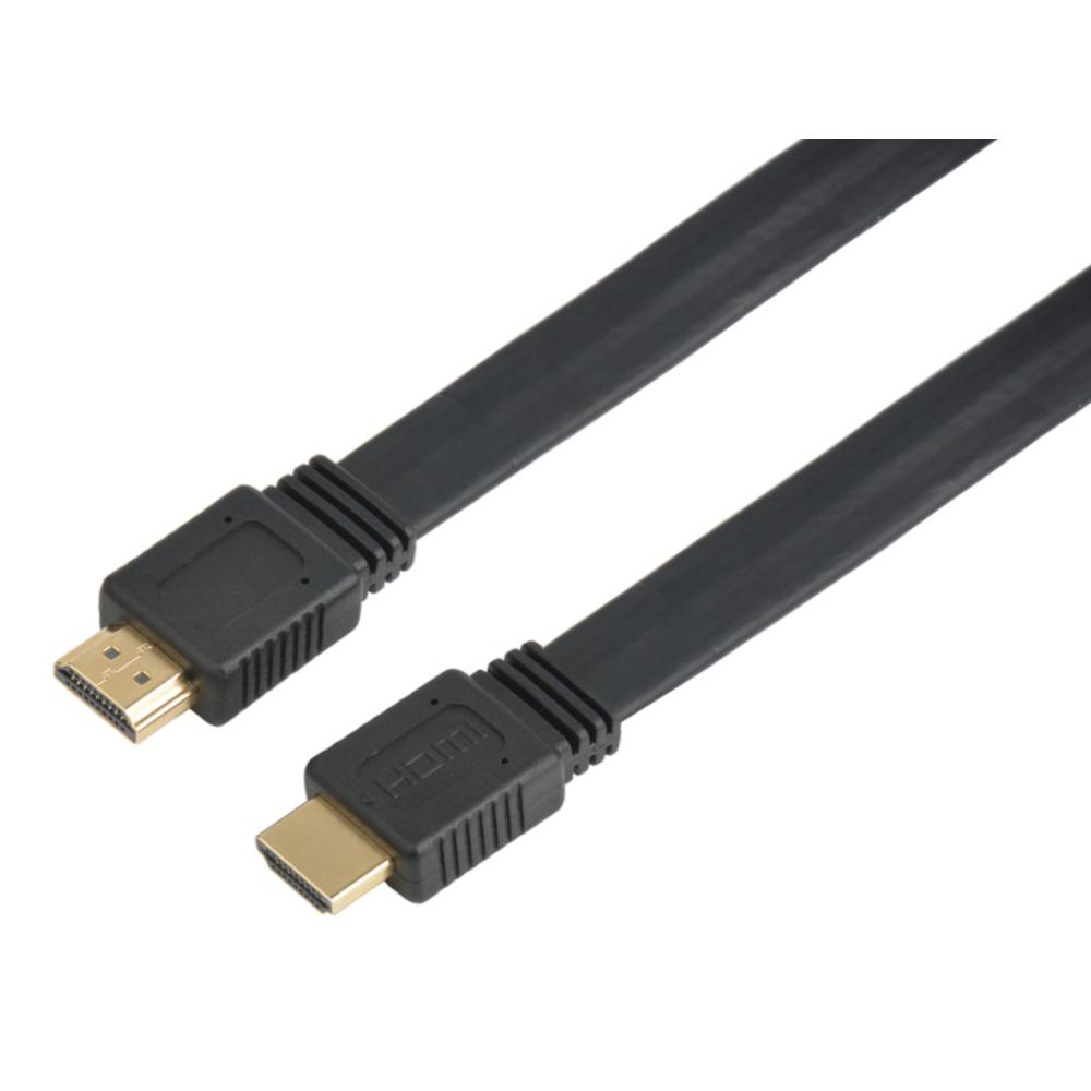 Cavo HDMI 2.0 High Speed con Ethernet A/A M/M Piatto 0,5m