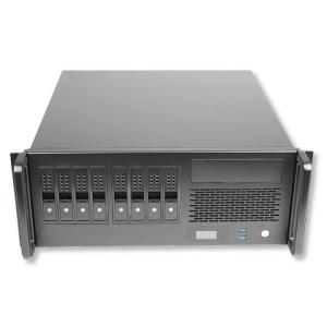 Chassis Industriale Rack 19''/Desktop 4U 8x3.5'' HDD Ultra Compatto Nero